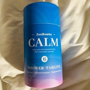 ZENBOMBS Calm Shower Tablets - Blue and Pink